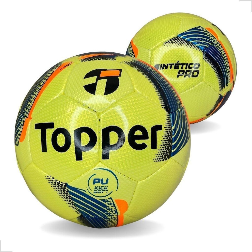 Bola Futebol Society Profissional Topper Costurada Oficial