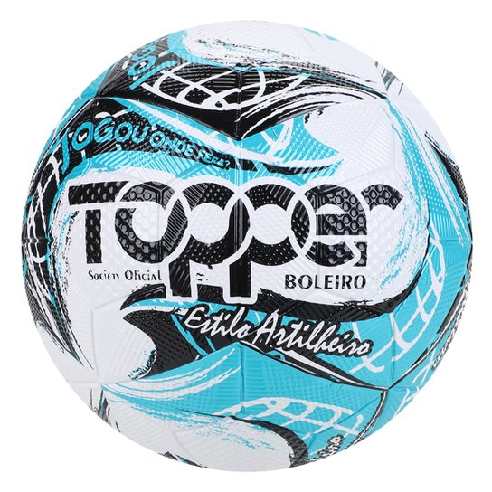 Bola Society Topper Boleiro Mar