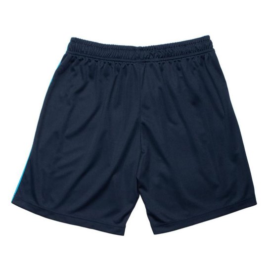 Calção de Futebol Juvenil Topper Gradiente Marinho/Azul