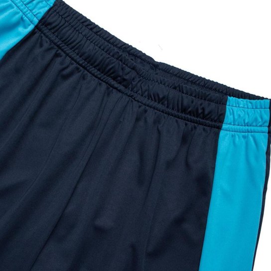 Calção de Futebol Juvenil Topper Gradiente Marinho/Azul