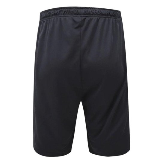 Calção Topper Fut Classic Plus Size Masculino - Preto 3G