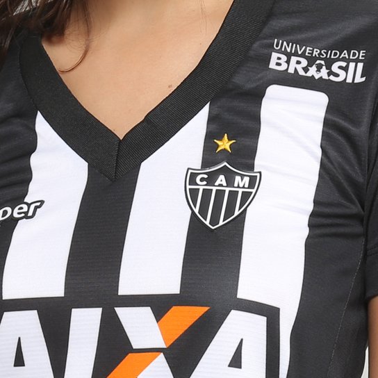 Camisa Atlético-MG I 2018 S/N° Torcedor Topper Feminina