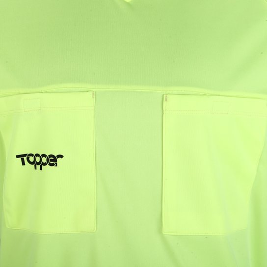 Camisa de Árbitro Topper C/ Bolso Masculina