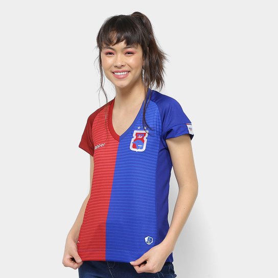 Camisa Paraná I 2017 s/n° Torcedor Topper Feminina