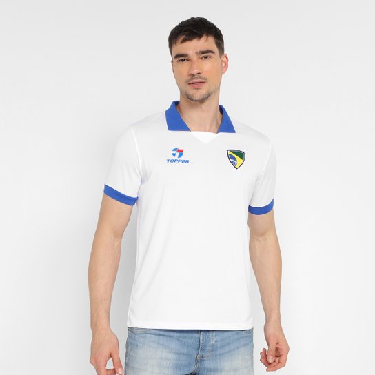 Camisa Seleção Brasil Retrô II Topper Masculina