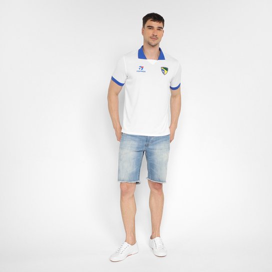 Camisa Seleção Brasil Retrô II Topper Masculina