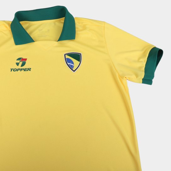 Camisa Seleção Brasil Retrô Topper Masculina