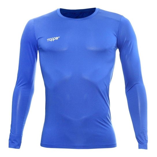 Camisa Térmica Topper Classic Manga Longa Masculina