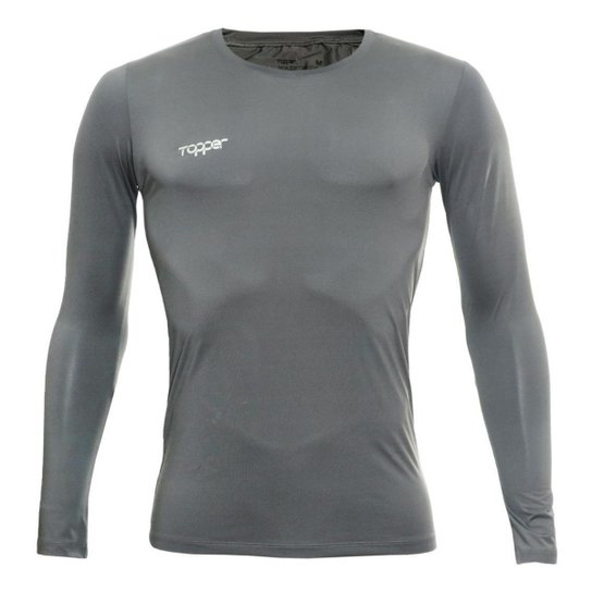 Camisa Térmica Topper Classic Manga Longa Masculina