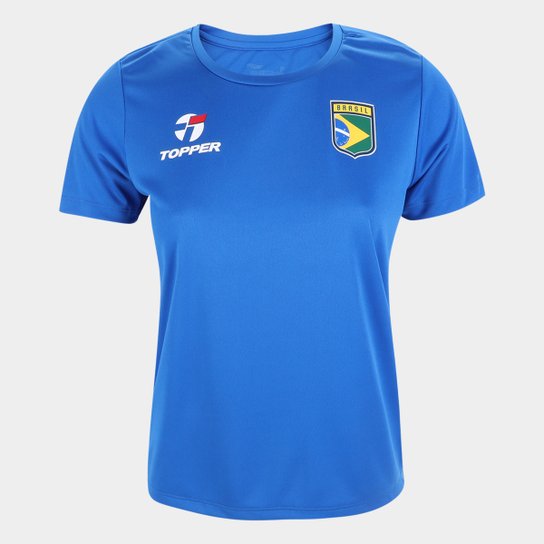 Camisa Topper Seleção Brasil Combate II Feminina