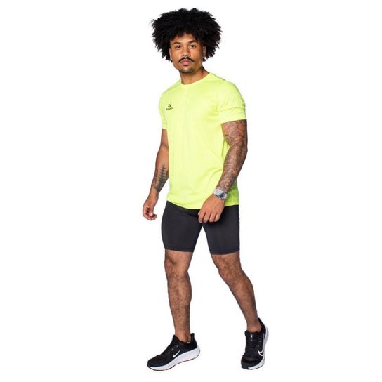 Camiseta Masculina Topper Classic New Verde Neon