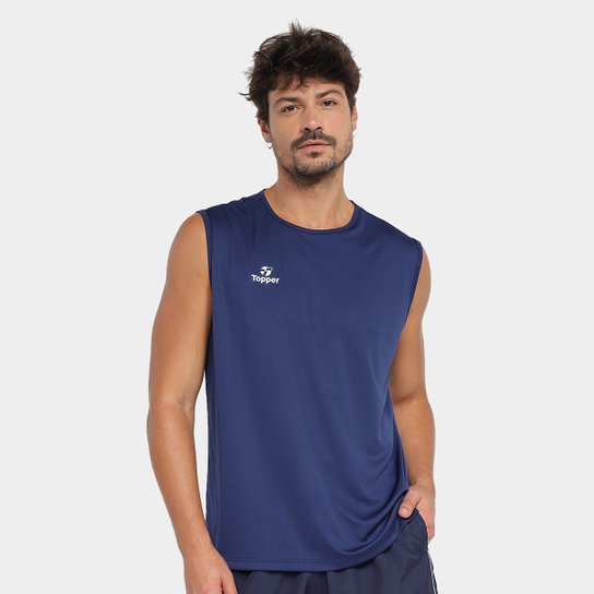 Camiseta Regata Treino Topper Classic New Masculina
