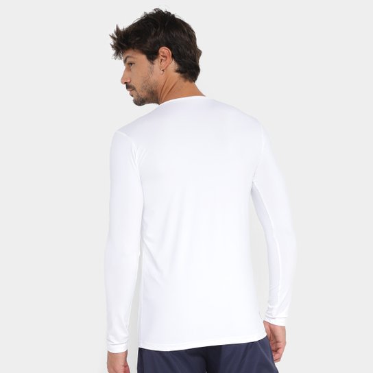 Camiseta Térmica Topper Classic Uv50 New Manga Longa Masculina