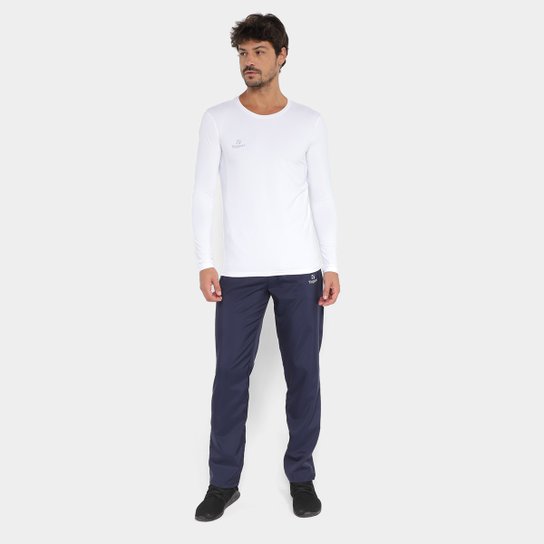 Camiseta Térmica Topper Classic Uv50 New Manga Longa Masculina