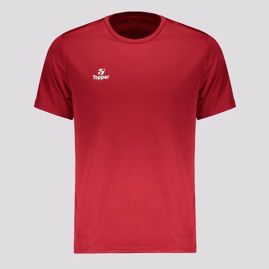 Camiseta Topper Classic Juvenil Vermelha