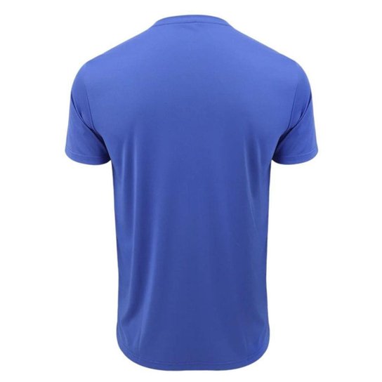 Camiseta Topper Fut Classic Plus Size Masculina - Azul 3G