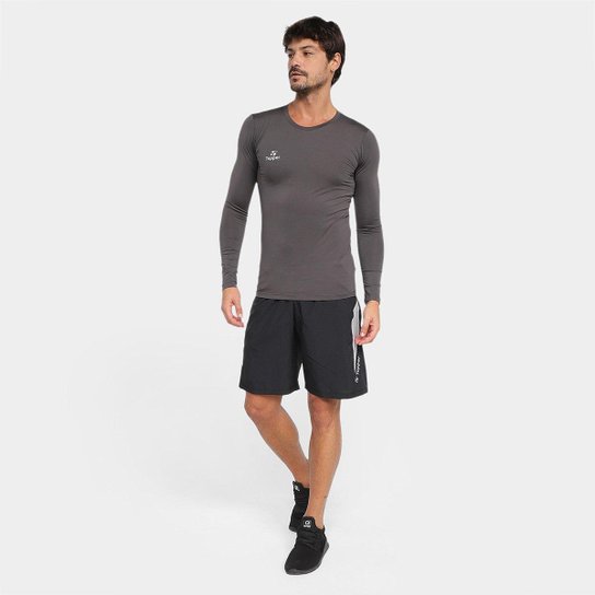 Camiseta Topper Térmica Classic New Manga Longa Masculina