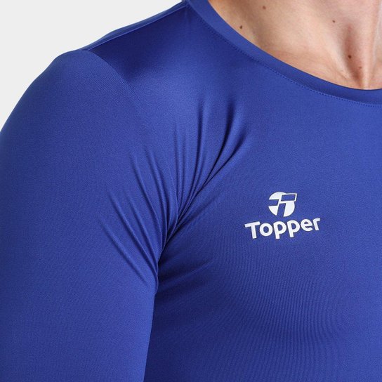 Camiseta Topper Térmica Classic New Manga Longa Masculina