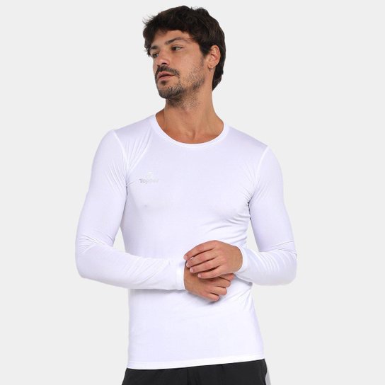 Camiseta Topper Térmica Classic New Manga Longa Masculina