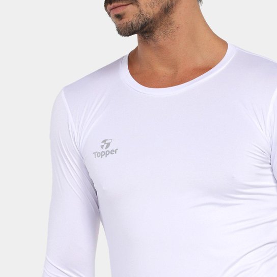 Camiseta Topper Térmica Classic New Manga Longa Masculina
