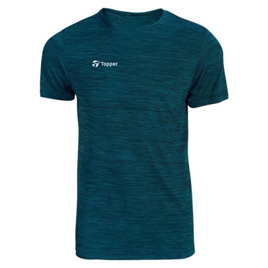 Camiseta Topper Treino Classic Masculina - Marinho P