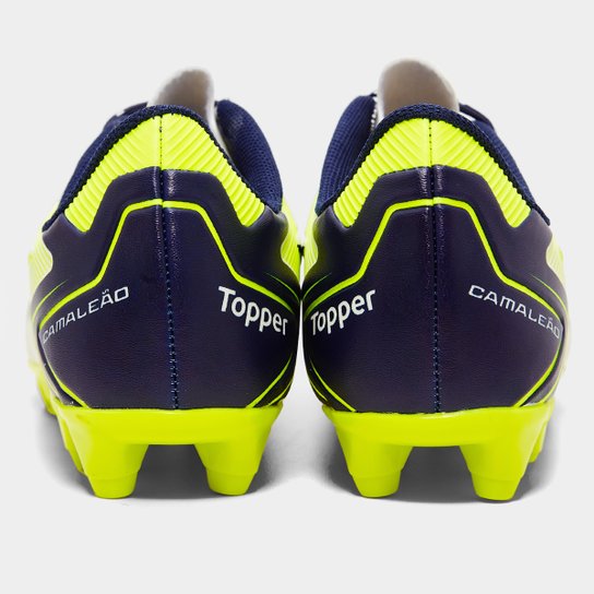 Chuteira Campo Infantil Topper Camaleão