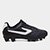 Chuteira Campo Topper Furia II Masculina - Preto+Branco