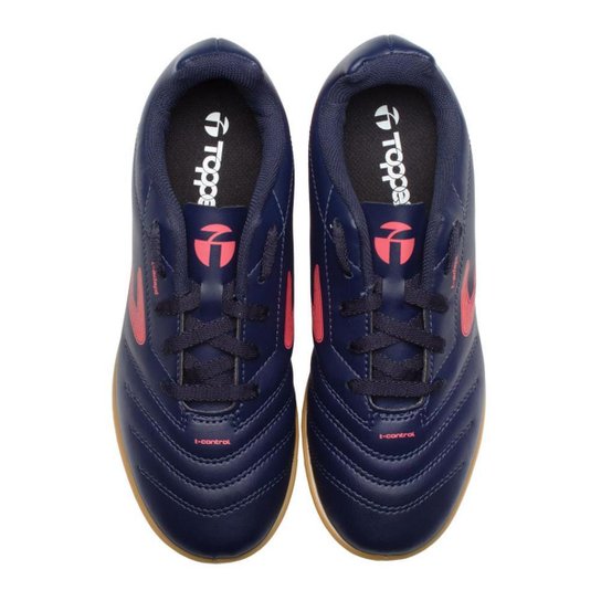 Chuteira de Futsal Topper Cup VI Marinho e Pink