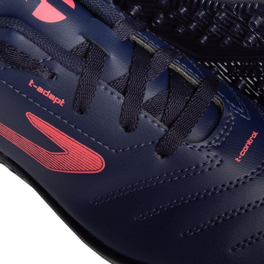 Chuteira de Society Topper Cup VI Marinho e Pink