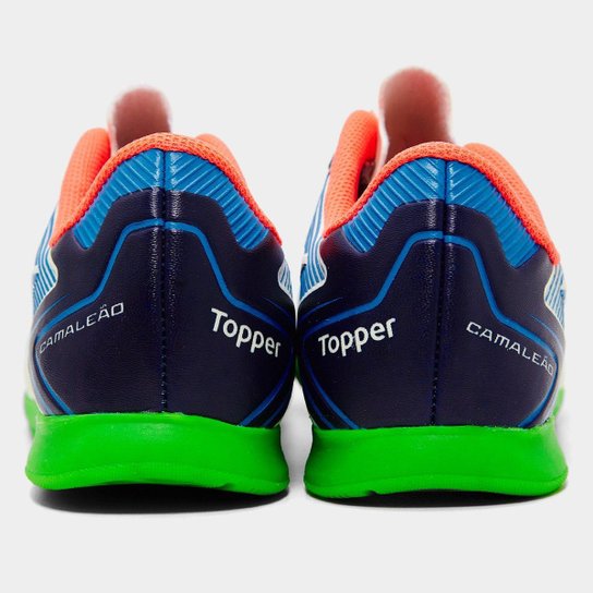 Chuteira Futsal Infantil Topper Camaleão