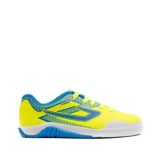 Chuteira Futsal Infantil Topper Recreio VIl Amarelo Neon