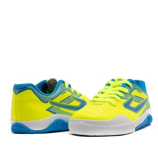Chuteira Futsal Infantil Topper Recreio VIl Amarelo Neon