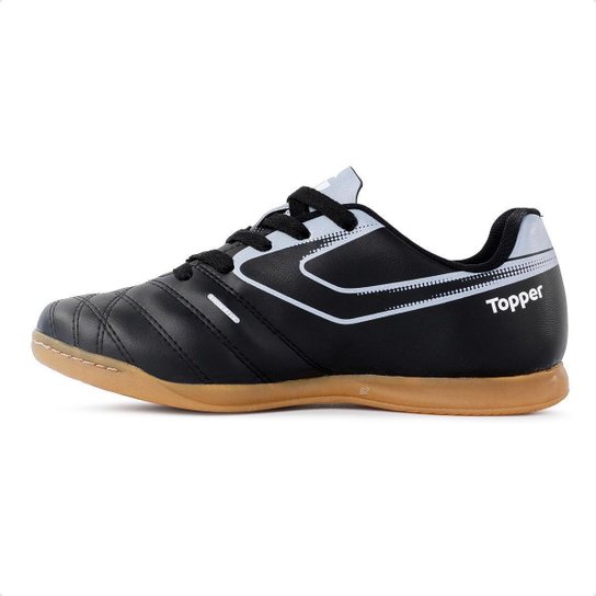 Chuteira Futsal Topper Cup 8 Juvenil Futebol de Salão