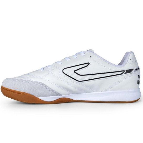CHUTEIRA FUTSAL TOPPER MAESTRO CLUB V BRANCO PRETO MASCULINA