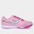 Chuteira Futsal Topper Maestro Club V Limited Masculina - Rosa+Azul