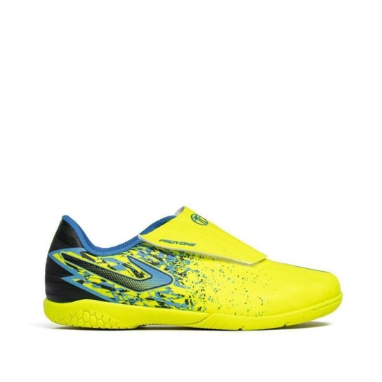 Chuteira Futsal Topper Provoke II Amarelo/azul