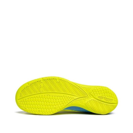 Chuteira Futsal Topper Provoke II Amarelo/azul