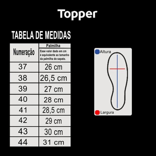 CHUTEIRA FUTSAL TOPPER SLICK V