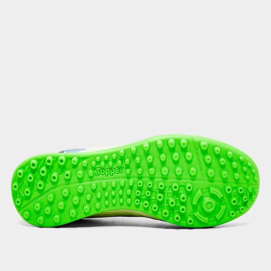 Chuteira Society Infantil Topper Camaleão