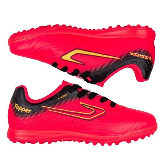Chuteira Society Infantil Topper Forza III Unissex