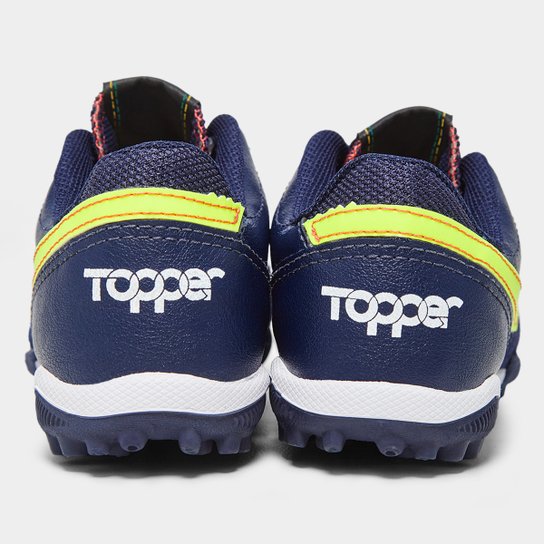 Chuteira Society Infantil Topper Titanium