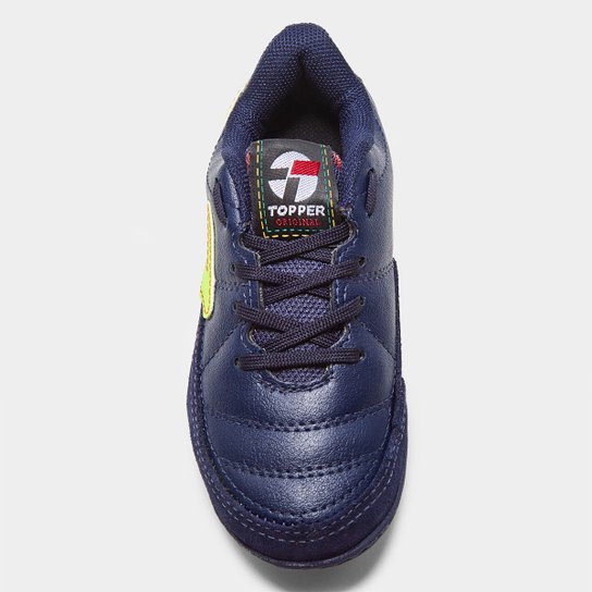 Chuteira Society Infantil Topper Titanium