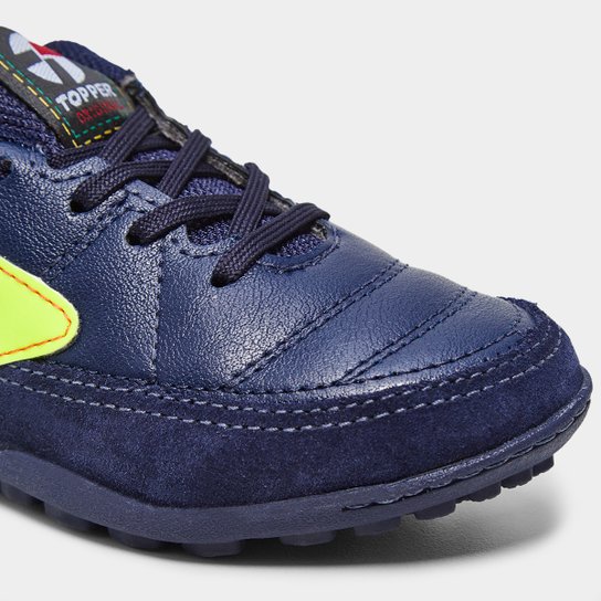 Chuteira Society Infantil Topper Titanium