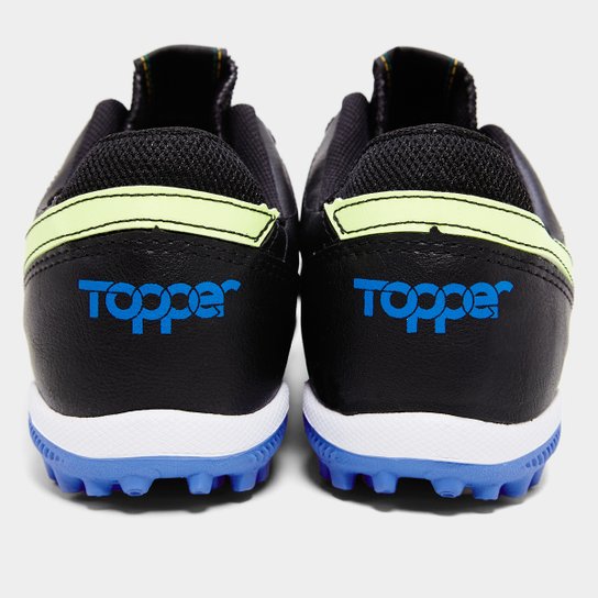 Chuteira Society Infantil Topper Titanium