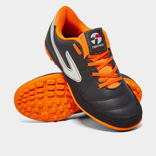 Chuteira Society Infantil Topper Titanium