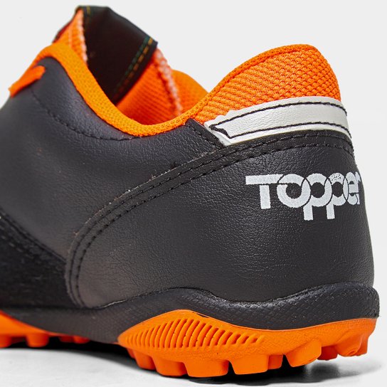 Chuteira Society Infantil Topper Titanium