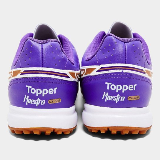 Chuteira Society Topper Maestro Club V Prisma Unissex
