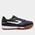 Chuteira Society Topper Maestro Light Unissex - Preto+Branco