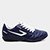 Chuteira Society Topper Skill Masculina - Marinho+Prata