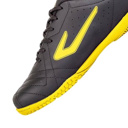 CHUTEIRA TOPPER FUTSAL BOLEIRO V PRETO E AMARELO 38